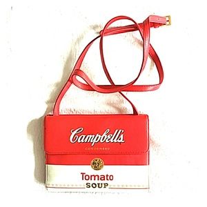 CLASSIC CAMPELL"S SOUP CROSSBODY PURSE
